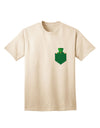 Stylish Adult T-Shirt featuring a Playful Leprechaun Design, Crafted by TooLoud-Mens T-shirts-TooLoud-Natural-Small-Davson Sales