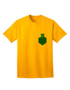 Stylish Adult T-Shirt featuring a Playful Leprechaun Design, Crafted by TooLoud-Mens T-shirts-TooLoud-Gold-Small-Davson Sales