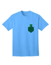 Stylish Adult T-Shirt featuring a Playful Leprechaun Design, Crafted by TooLoud-Mens T-shirts-TooLoud-Aquatic-Blue-Small-Davson Sales