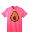 Stylish Adult T-Shirt featuring an Adorable Avocado Design-Mens T-shirts-TooLoud-Neon-Pink-Small-Davson Sales