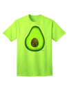 Stylish Adult T-Shirt featuring an Adorable Avocado Design-Mens T-shirts-TooLoud-Neon-Green-Small-Davson Sales