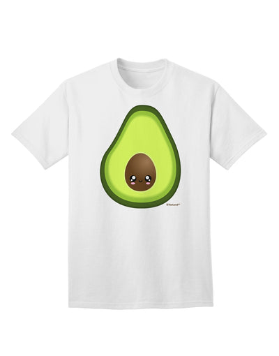 Stylish Adult T-Shirt featuring an Adorable Avocado Design-Mens T-shirts-TooLoud-White-Small-Davson Sales