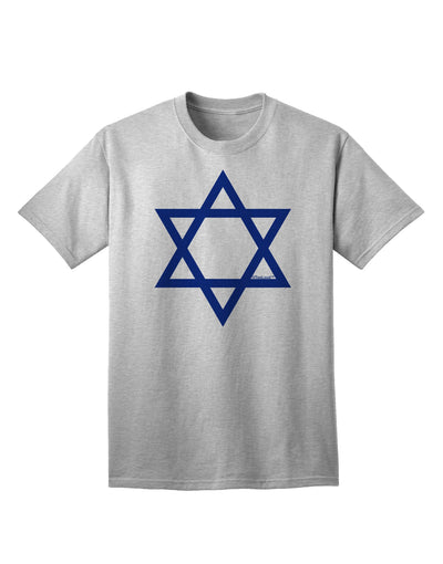 Stylish Adult T-Shirt featuring the Iconic Jewish Star of David by TooLoud-Mens T-shirts-TooLoud-AshGray-Small-Davson Sales