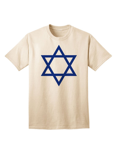 Stylish Adult T-Shirt featuring the Iconic Jewish Star of David by TooLoud-Mens T-shirts-TooLoud-Natural-Small-Davson Sales