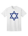 Stylish Adult T-Shirt featuring the Iconic Jewish Star of David by TooLoud-Mens T-shirts-TooLoud-White-Small-Davson Sales