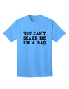 Stylish Adult T-Shirt for Dads: Embrace Fearlessness with TooLoud-Mens T-shirts-TooLoud-Aquatic-Blue-Small-Davson Sales