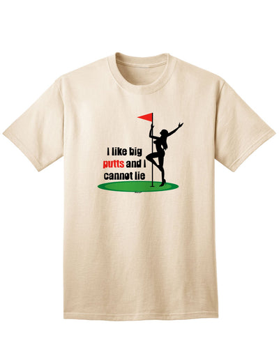 Stylish Adult T-Shirt for Golf Enthusiasts-Mens T-shirts-TooLoud-Natural-Small-Davson Sales