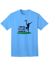 Stylish Adult T-Shirt for Golf Enthusiasts-Mens T-shirts-TooLoud-Aquatic-Blue-Small-Davson Sales