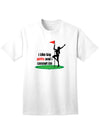 Stylish Adult T-Shirt for Golf Enthusiasts-Mens T-shirts-TooLoud-White-Small-Davson Sales