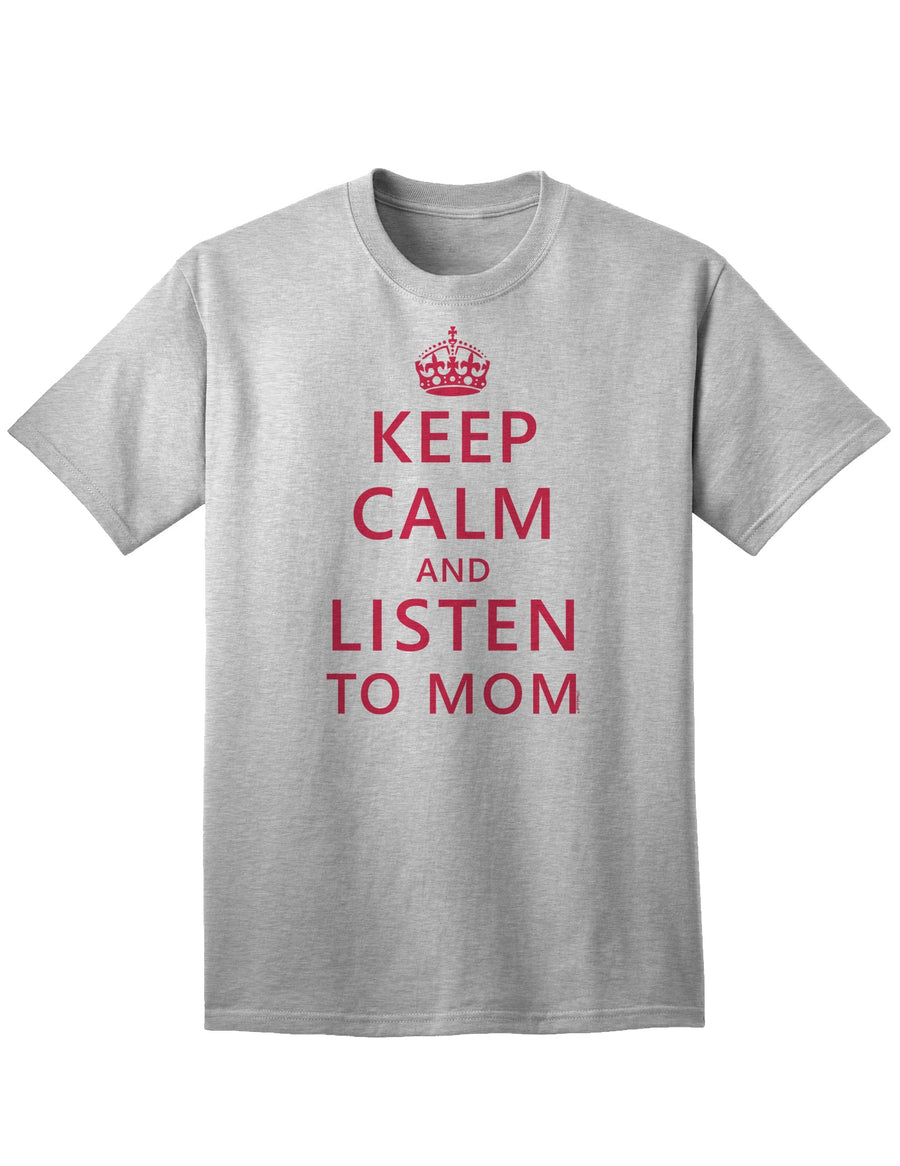 Stylish Adult T-Shirt for Moms: Embrace Serenity and Elegance-Mens T-shirts-TooLoud-White-Small-Davson Sales