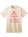 Stylish Adult T-Shirt for Moms: Embrace Serenity and Elegance-Mens T-shirts-TooLoud-Natural-Small-Davson Sales