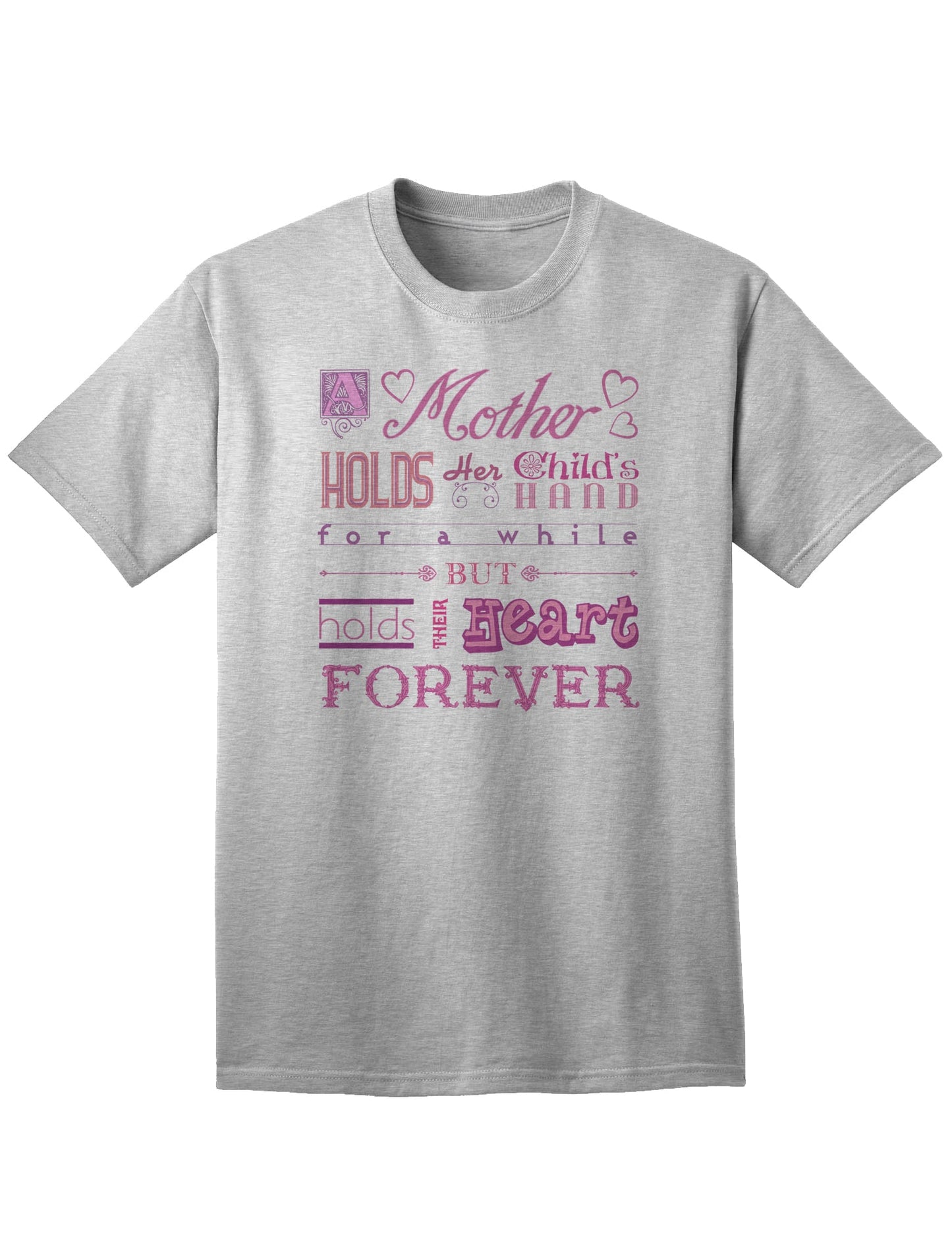 Stylish Adult T-Shirt for Mother's Day, Perfect for Celebrating Motherhood-Mens T-shirts-TooLoud-AshGray-Small-Davson Sales