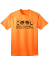 Stylish Adult T-Shirt for the Modern Grandfather-Mens T-shirts-TooLoud-Neon-Orange-Small-Davson Sales