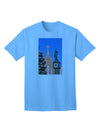 Stylish Adult T-Shirt from Manitou Springs, Colorado by TooLoud-Mens T-shirts-TooLoud-Aquatic-Blue-Small-Davson Sales