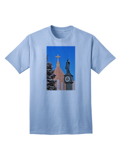 Stylish Adult T-Shirt from Manitou Springs, Colorado by TooLoud-Mens T-shirts-TooLoud-Light-Blue-Small-Davson Sales