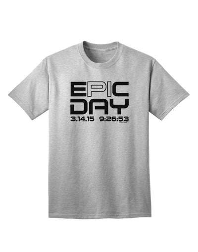 Stylish Adult T-Shirt with Epic Pi Day Text Design by TooLoud-Mens T-shirts-TooLoud-AshGray-Small-Davson Sales