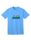 Stylish Adult T-Shirt with Equalizer Bars Design by TooLoud-Mens T-shirts-TooLoud-Aquatic-Blue-Small-Davson Sales