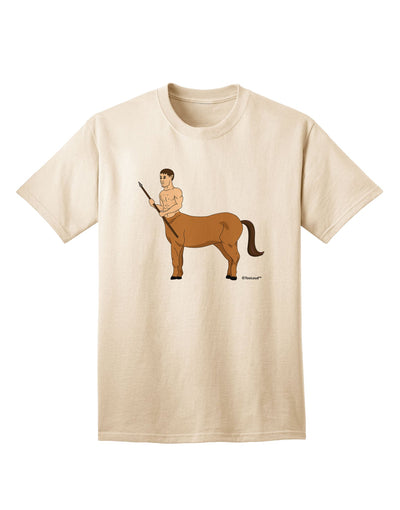 Stylish Adult T-Shirt with Greek Mythology Centaur Design by TooLoud-Mens T-shirts-TooLoud-Natural-Small-Davson Sales