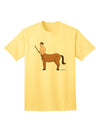 Stylish Adult T-Shirt with Greek Mythology Centaur Design by TooLoud-Mens T-shirts-TooLoud-Yellow-Small-Davson Sales