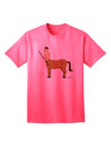 Stylish Adult T-Shirt with Greek Mythology Centaur Design by TooLoud-Mens T-shirts-TooLoud-Neon-Pink-Small-Davson Sales