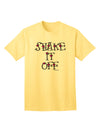 Stylish Adult T-Shirt with Heart Design - Shake It Off Text by TooLoud-Mens T-shirts-TooLoud-Yellow-Small-Davson Sales