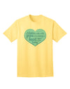 Stylish Adult T-Shirt with Heartwarming 'Adoption is When' Mom and Son Quote - A Must-Have for Every Fashionable Shopper-Mens T-shirts-TooLoud-Yellow-Small-Davson Sales