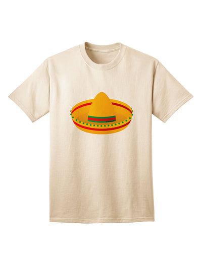 Stylish Adult T-Shirt with Sombrero Design by TooLoud-Mens T-shirts-TooLoud-Natural-Small-Davson Sales