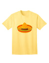 Stylish Adult T-Shirt with Sombrero Design by TooLoud-Mens T-shirts-TooLoud-Yellow-Small-Davson Sales