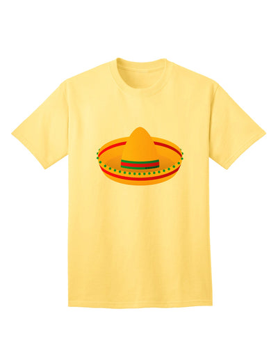 Stylish Adult T-Shirt with Sombrero Design by TooLoud-Mens T-shirts-TooLoud-Yellow-Small-Davson Sales