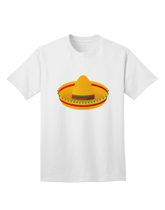 Stylish Adult T-Shirt with Sombrero Design by TooLoud-Mens T-shirts-TooLoud-White-Small-Davson Sales