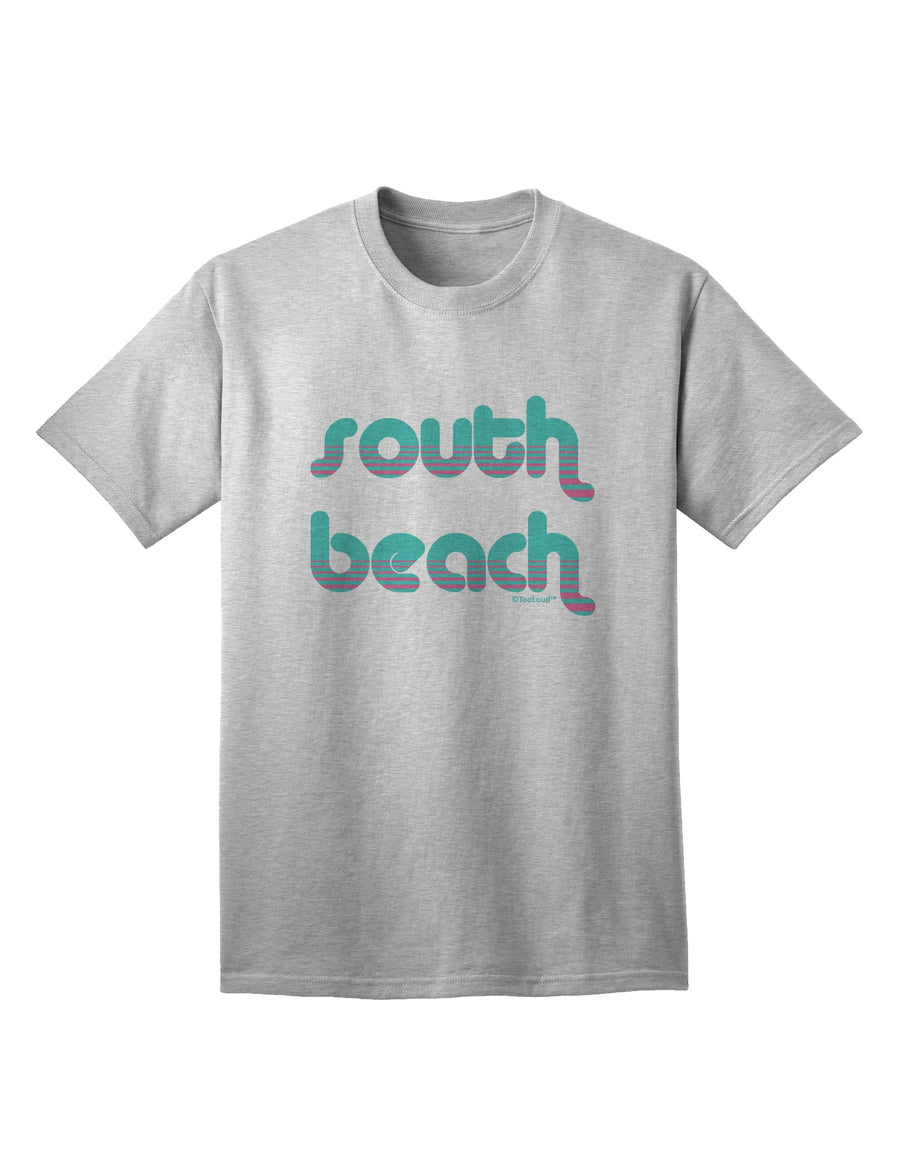 Stylish Adult T-Shirt with South Beach Color Scheme Design by TooLoud-Mens T-shirts-TooLoud-White-Small-Davson Sales