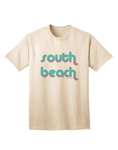 Stylish Adult T-Shirt with South Beach Color Scheme Design by TooLoud-Mens T-shirts-TooLoud-Natural-Small-Davson Sales