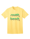 Stylish Adult T-Shirt with South Beach Color Scheme Design by TooLoud-Mens T-shirts-TooLoud-Yellow-Small-Davson Sales