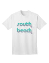 Stylish Adult T-Shirt with South Beach Color Scheme Design by TooLoud-Mens T-shirts-TooLoud-White-Small-Davson Sales