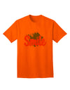 Stylish Adult T-Shirt with a Charming Smile Design-Mens T-shirts-TooLoud-Orange-Small-Davson Sales