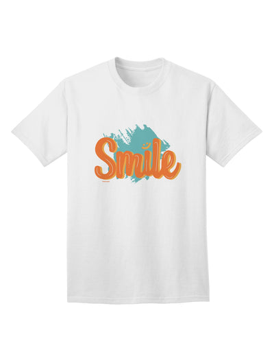 Stylish Adult T-Shirt with a Charming Smile Design-Mens T-shirts-TooLoud-White-Small-Davson Sales