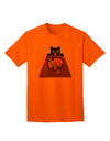 Stylish Anime Cat Sushi Lover Adult T-Shirt by TooLoud-Mens T-shirts-TooLoud-Orange-Small-Davson Sales