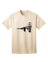 Stylish Bay Bridge Cutout Design Adult T-Shirt by TooLoud for Fashion Enthusiasts-Mens T-shirts-TooLoud-Natural-Small-Davson Sales