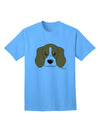 Stylish Beagle Dog Adult T-Shirt by TooLoud-Mens T-shirts-TooLoud-Aquatic-Blue-Small-Davson Sales