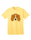 Stylish Beagle Dog Adult T-Shirt by TooLoud-Mens T-shirts-TooLoud-Yellow-Small-Davson Sales