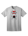 Stylish Black Widow Spider Logo Adult T-Shirt for Fashion Enthusiasts-Mens T-shirts-TooLoud-AshGray-Small-Davson Sales