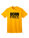 Stylish Born Free Adult T-Shirt Offered by TooLoud-Mens T-shirts-TooLoud-Gold-Small-Davson Sales