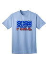 Stylish Born Free Color Adult T-Shirt Offered by TooLoud-Mens T-shirts-TooLoud-Light-Blue-Small-Davson Sales