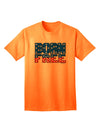 Stylish Born Free Color Adult T-Shirt Offered by TooLoud-Mens T-shirts-TooLoud-Neon-Orange-Small-Davson Sales