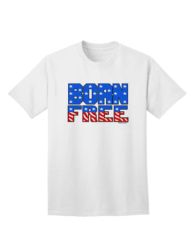 Stylish Born Free Color Adult T-Shirt Offered by TooLoud-Mens T-shirts-TooLoud-White-Small-Davson Sales