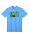 Stylish Bullfrog In Watercolor Adult T-Shirt Offered by TooLoud-Mens T-shirts-TooLoud-Aquatic-Blue-Small-Davson Sales