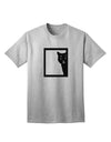 Stylish Cat Peeking Adult T-Shirt by TooLoud-Mens T-shirts-TooLoud-AshGray-Small-Davson Sales