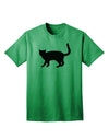 Stylish Cat Silhouette Adult T-Shirt by TooLoud for Fashion Enthusiasts-Mens T-shirts-TooLoud-Kelly-Green-Small-Davson Sales