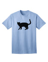 Stylish Cat Silhouette Adult T-Shirt by TooLoud for Fashion Enthusiasts-Mens T-shirts-TooLoud-Light-Blue-Small-Davson Sales