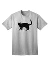 Stylish Cat Silhouette Adult T-Shirt by TooLoud for Fashion Enthusiasts-Mens T-shirts-TooLoud-AshGray-Small-Davson Sales